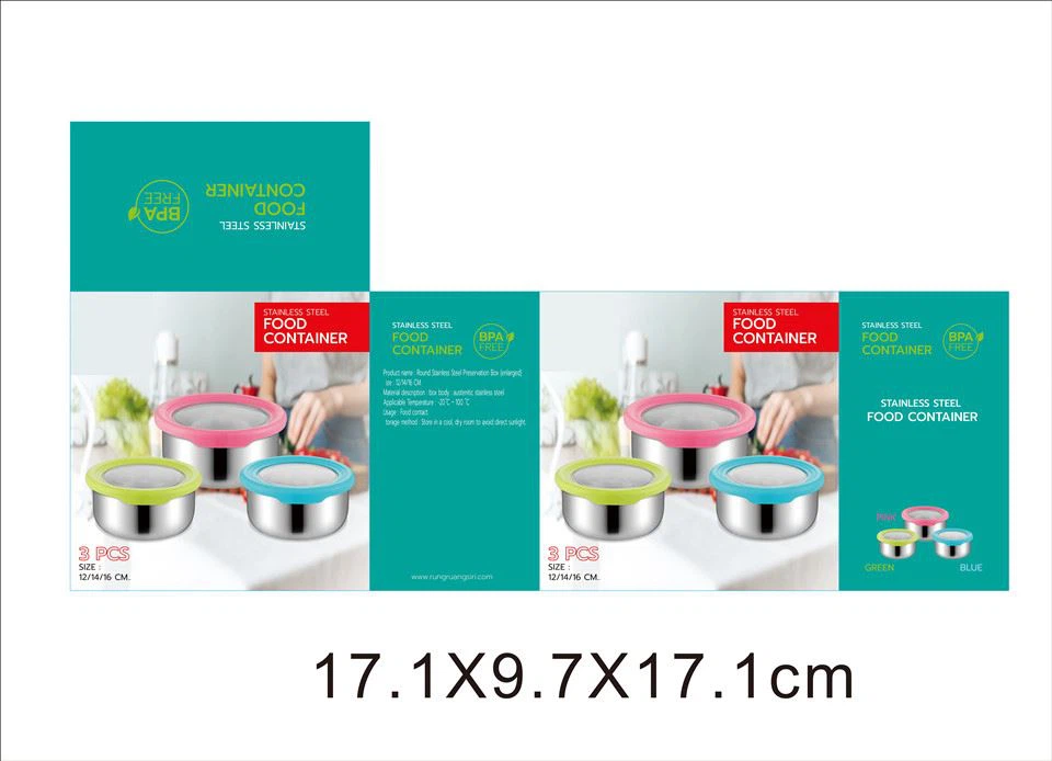 Color box of lunch box 