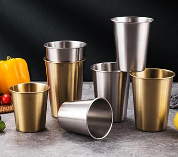 Stainless Steel Foldable Beverage Mug Milk Cup