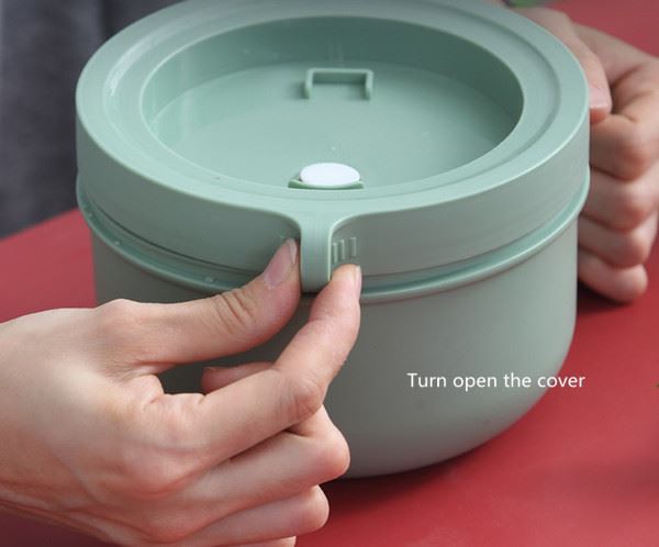 Portable Lunch Box with Spoon thermal lunch box