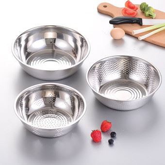 Rice Strainer Vegetable Washing Colander Sieve