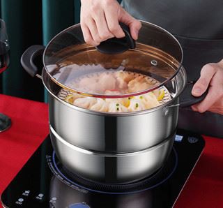 Stainless Steel Steamer Pot