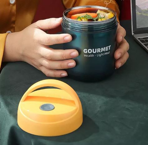 Stainless Steel Liner Thermal Soup Cup