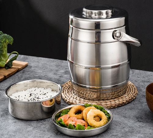 Vacuum Thermal 3 Bento Food Tiffin Carrier